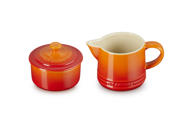 Le Creuset Signature Stoneware Milk & Sugar Set  - Volcanic | 89331000900003