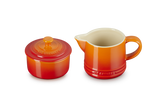 Le Creuset Signature Stoneware Milk & Sugar Set  - Volcanic | 89331000900003