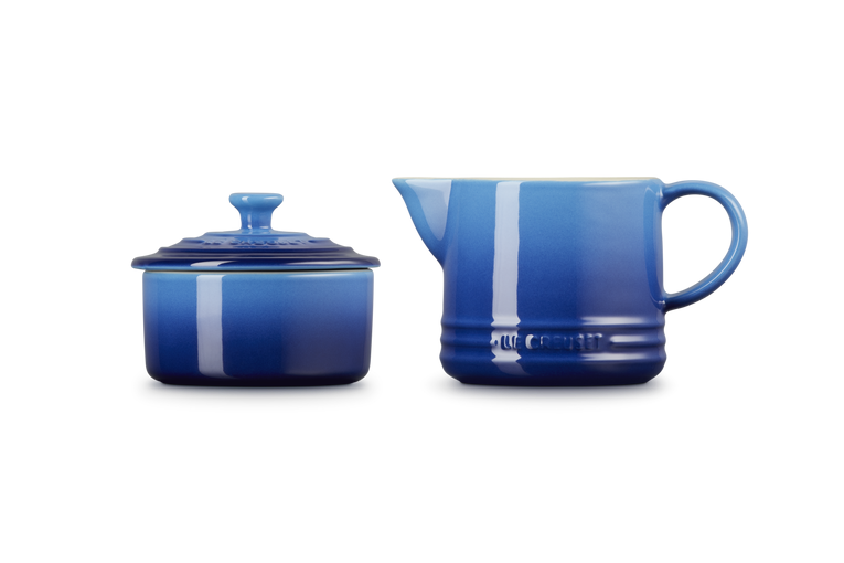 Le Creuset Signature Stoneware Milk & Sugar Set  - Azure | 89331002200003