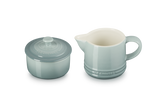 Le Creuset Signature Stoneware Milk & Sugar Set  - Sea Salt | 89331007170003