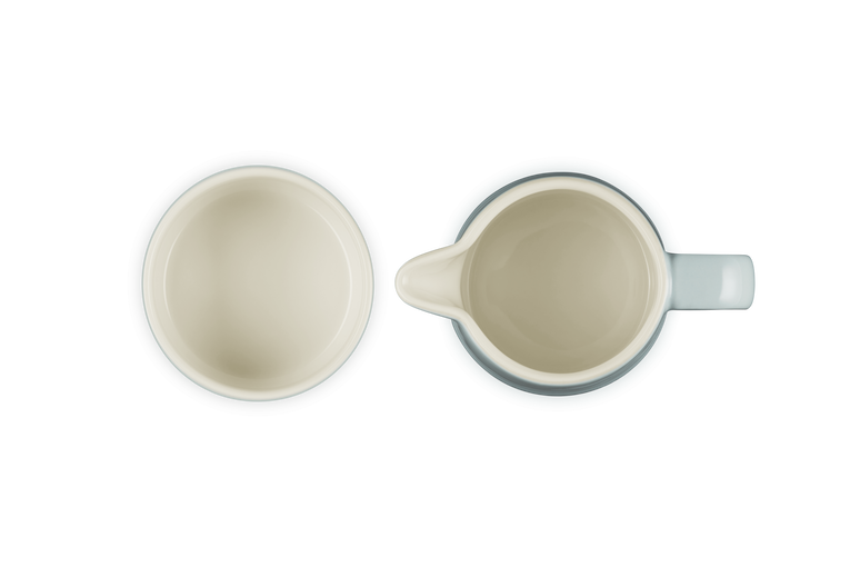 Le Creuset Signature Stoneware Milk & Sugar Set  - Sea Salt | 89331007170003