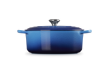Le Creuset Signature 29cm Cast Iron Oval Casserole - Azure | 21178292202430
