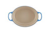 Le Creuset Signature 29cm Cast Iron Oval Casserole - Azure | 21178292202430