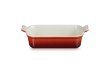 Le Creuset 26cm Stoneware Heritage Rectangular Dish - Cerise | 71102260600001