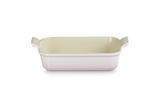Le Creuset 26cm Stoneware Heritage Rectangular Dish - Shell Pink | 71102267770001