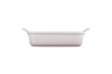 Le Creuset 26cm Stoneware Heritage Rectangular Dish - Shell Pink | 71102267770001