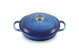 Le Creuset Signature 26cm Cast Iron Shallow Casserole - Azure | 21180262202430