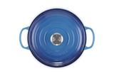 Le Creuset Signature 26cm Cast Iron Shallow Casserole - Azure | 21180262202430