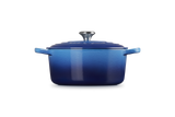 Le Creuset Signature 22cm Cast Iron Round Casserole - Azure | 21177222222430