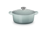 Le Creuset Signature 24cm Cast Iron Round Casserole - Sea Salt | 21177247174430