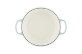 Le Creuset Signature 24cm Cast Iron Round Casserole - Sea Salt | 21177247174430