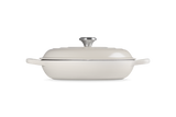 Le Creuset Signature 30cm Cast Iron Shallow Casserole - Meringue | 21180307164430