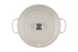 Le Creuset Signature 30cm Cast Iron Shallow Casserole - Meringue | 21180307164430