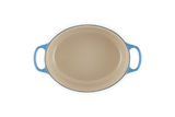 Le Creuset Signature 27cm Cast Iron Oval Casserole - Azure | 21178272202430