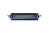 Le Creuset 32cm Cast Iron Rectangular Grill - Azure | 20202322200460
