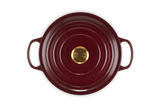 Le Creuset Signature 26cm Cast Iron Round Casserole - Garnet | 21177269494441