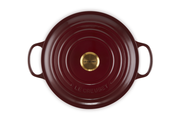 Le Creuset Signature 28cm Cast Iron Round Casserole - Garnet | 21177289494441