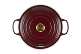 Le Creuset Signature 28cm Cast Iron Round Casserole - Garnet | 21177289494441