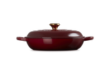 Le Creuset Signature 30cm Cast Iron Shallow Casserole - Garnet | 21180309494441