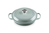 Le Creuset Signature 26cm Cast Iron Shallow Casserole - Sea Salt | 21180267174430