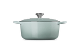Le Creuset Signature 26cm Cast Iron Round Casserole - Sea Salt | 21177267174430