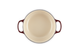 Le Creuset Signature 20cm Cast Iron Round Casserole - Garnet | 21177209494441