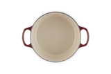 Le Creuset Signature 22cm Cast Iron Round Casserole - Garnet | 21177229494441