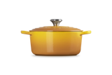 Le Creuset Signature 24cm Cast Iron Round Casserole - Nectar | 21177246724430