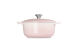 Le Creuset Signature 28cm Cast Iron Round Casserole - Shell Pink | 21177287774430