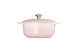 Le Creuset Signature 20cm Cast Iron Round Casserole - Shell Pink | 21177207774430