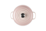 Le Creuset Signature 20cm Cast Iron Round Casserole - Shell Pink | 21177207774430