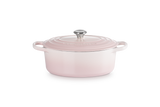 Le Creuset Signature 29cm Cast Iron Oval Casserole - Shell Pink | 21178297774430