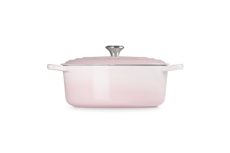 Le Creuset Signature 29cm Cast Iron Oval Casserole - Shell Pink | 21178297774430
