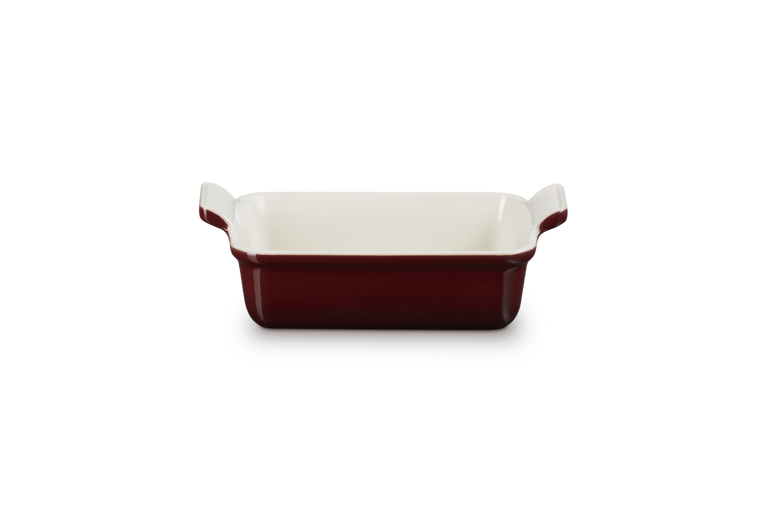 Le Creuset 19cm Stoneware Heritage Rectangular Dish - Garnet | 71102199490001