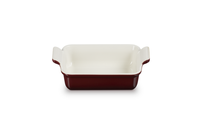 Le Creuset 19cm Stoneware Heritage Rectangular Dish - Garnet | 71102199490001