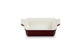 Le Creuset 19cm Stoneware Heritage Rectangular Dish - Garnet | 71102199490001