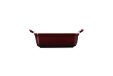 Le Creuset 19cm Stoneware Heritage Rectangular Dish - Garnet | 71102199490001