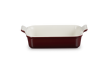Le Creuset 26cm Stoneware Heritage Rectangular Dish - Garnet | 71102269490001