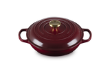 Le Creuset Signature 26cm Cast Iron Shallow Casserole - Garnet | 21180269494441