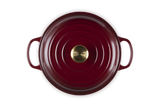 Le Creuset Signature 26cm Cast Iron Shallow Casserole - Garnet | 21180269494441