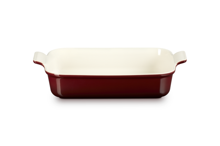 Le Creuset 32cm Stoneware Heritage Rectangular Dish - Garnet | 71102329490001