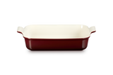Le Creuset 32cm Stoneware Heritage Rectangular Dish - Garnet | 71102329490001
