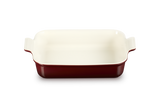 Le Creuset 32cm Stoneware Heritage Rectangular Dish - Garnet | 71102329490001