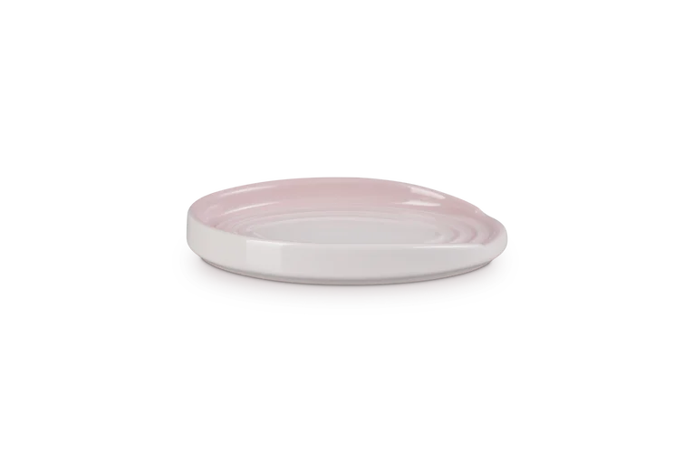 Le Creuset Stoneware Oval Spoon Rest - Shell Pink | 71507157770099