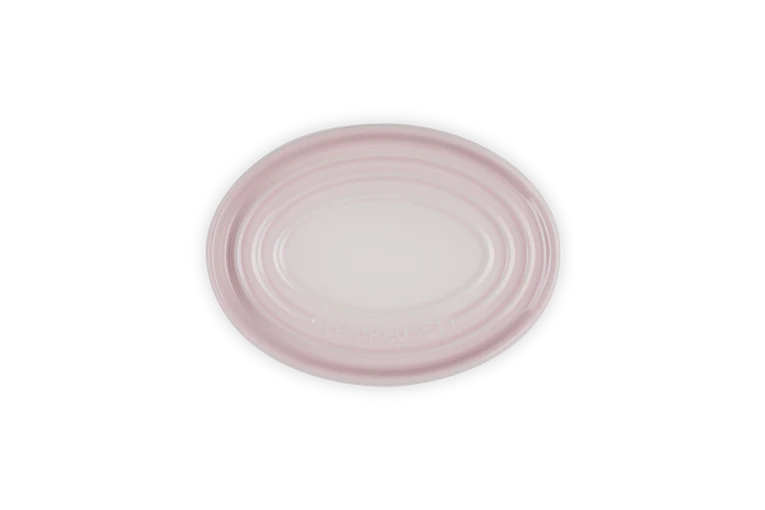 Le Creuset Stoneware Oval Spoon Rest - Shell Pink | 71507157770099