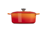 Le Creuset Signature 29cm Cast Iron Oval Casserole - Volcanic | 21178290902430