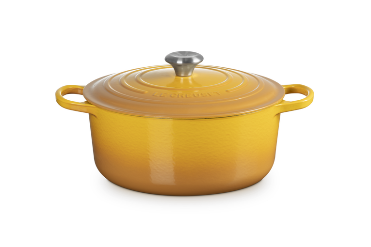 Le Creuset Signature 28cm Cast Iron Round Casserole - Nectar | 21177286724430