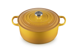 Le Creuset Signature 28cm Cast Iron Round Casserole - Nectar | 21177286724430