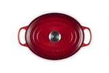 Le Creuset Signature 29cm Cast Iron Oval Casserole - Cerise | 21178290602430