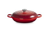 Le Creuset Signature 30cm Cast Iron Shallow Casserole - Cerise | 21180300602430